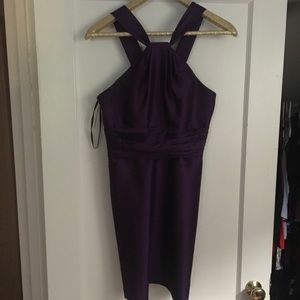 Purple Alexia Designs Bridesmaids dress